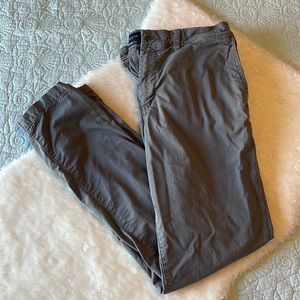 American Eagle Outfitters Extreme Flex Slim Gray Pants 34 x 32